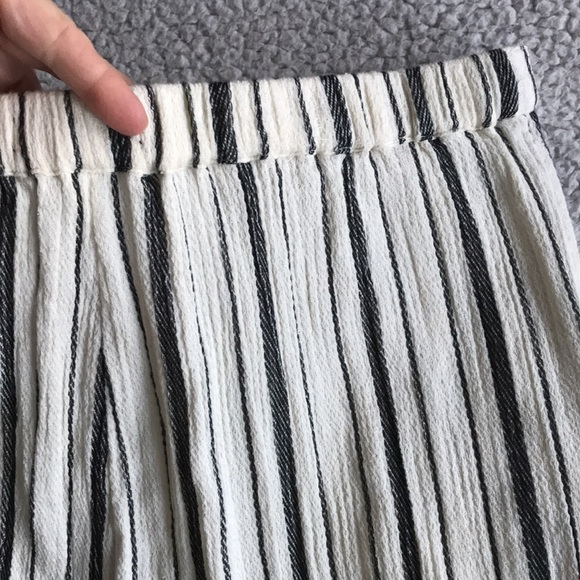 Zara baggy textured striped trousers S New - Picture 10 of 14